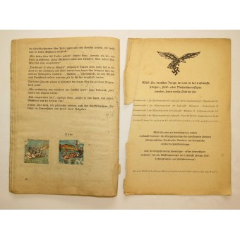 Kriegsbücherei der Deutschen Jugend, Heft 51, ”Heinkel-pommiketti über Pariisi”. Espenlaub militaria